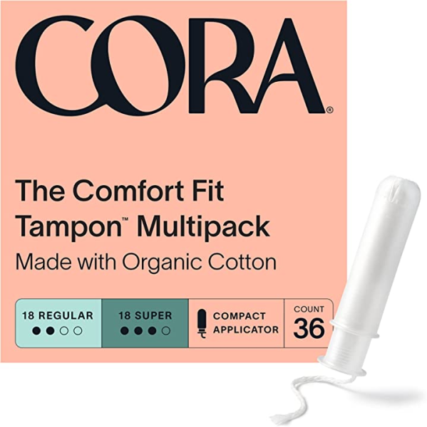 Cora Organic Applicator Tampons