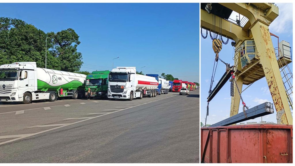 razboi ucraina romania vama aglomeratie tiruri trenuri transport marfa frontiera