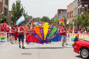 Aurora Pride Parade in 2018.