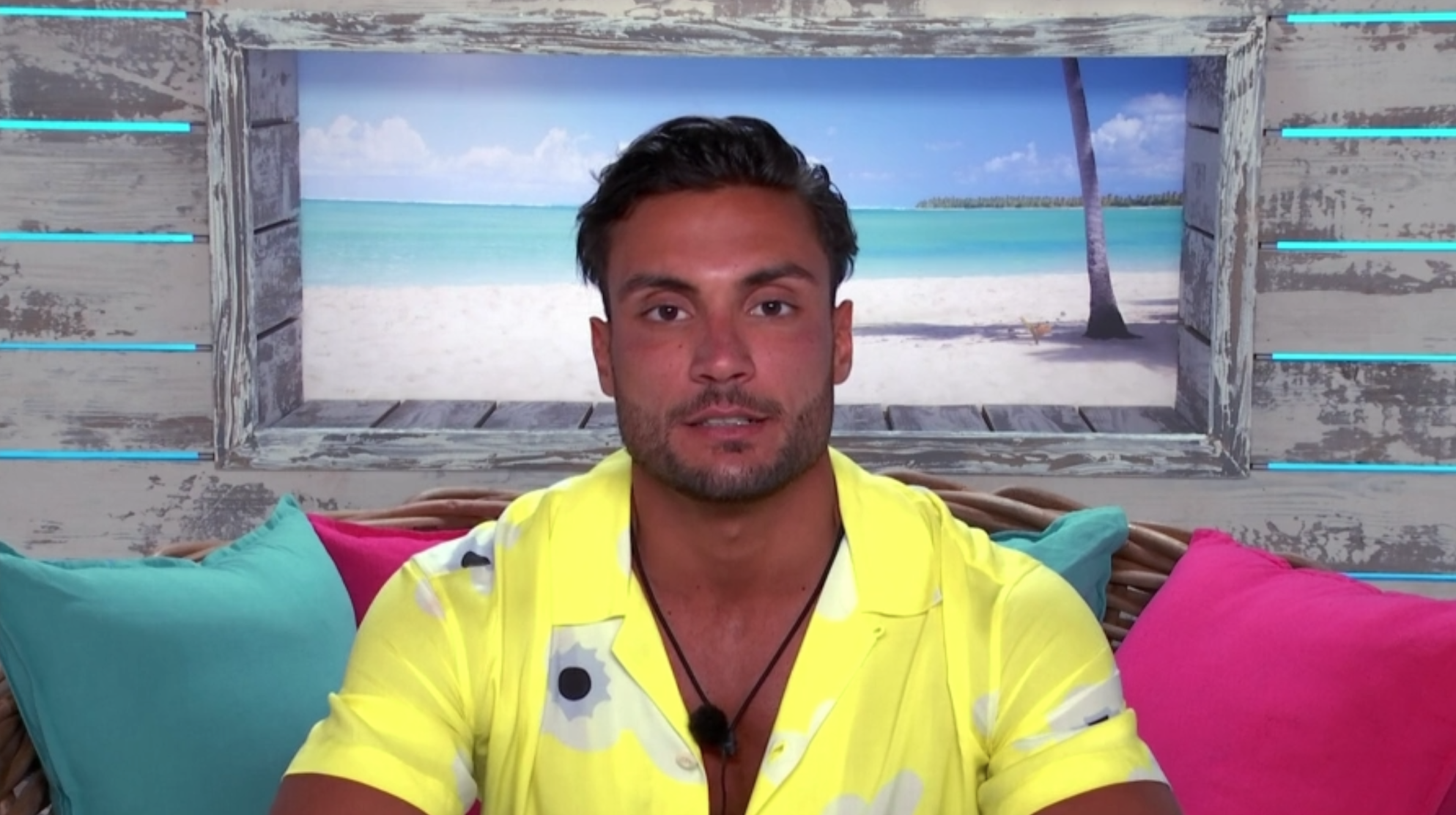 Davide on Love Island