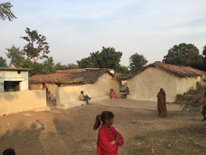 Houses of Azad Nagar village today