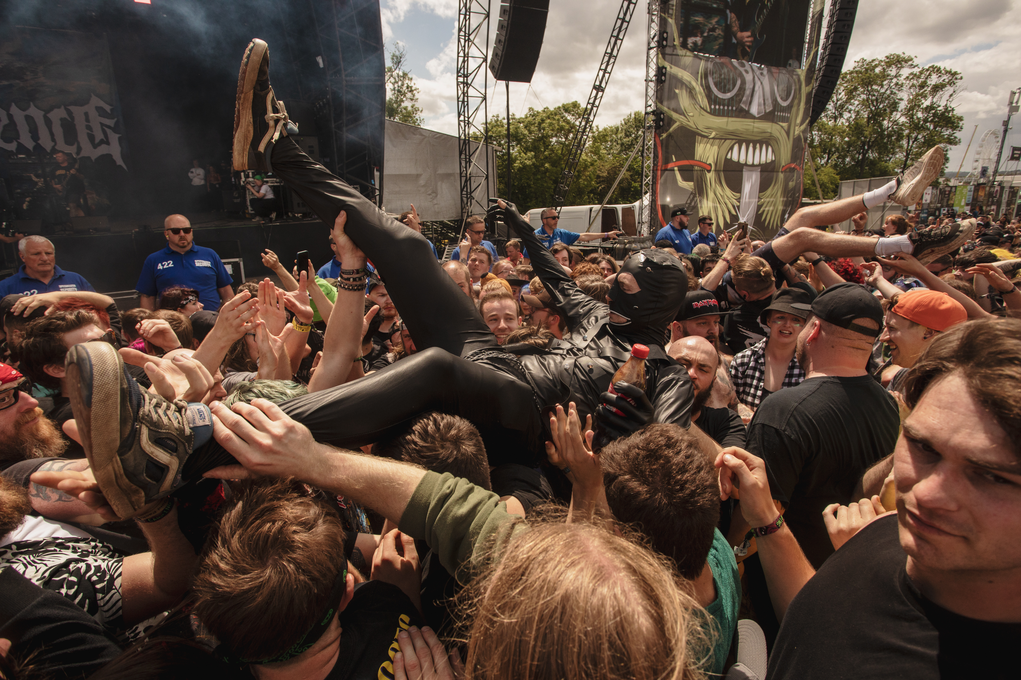 Mosh pit at Malevolence