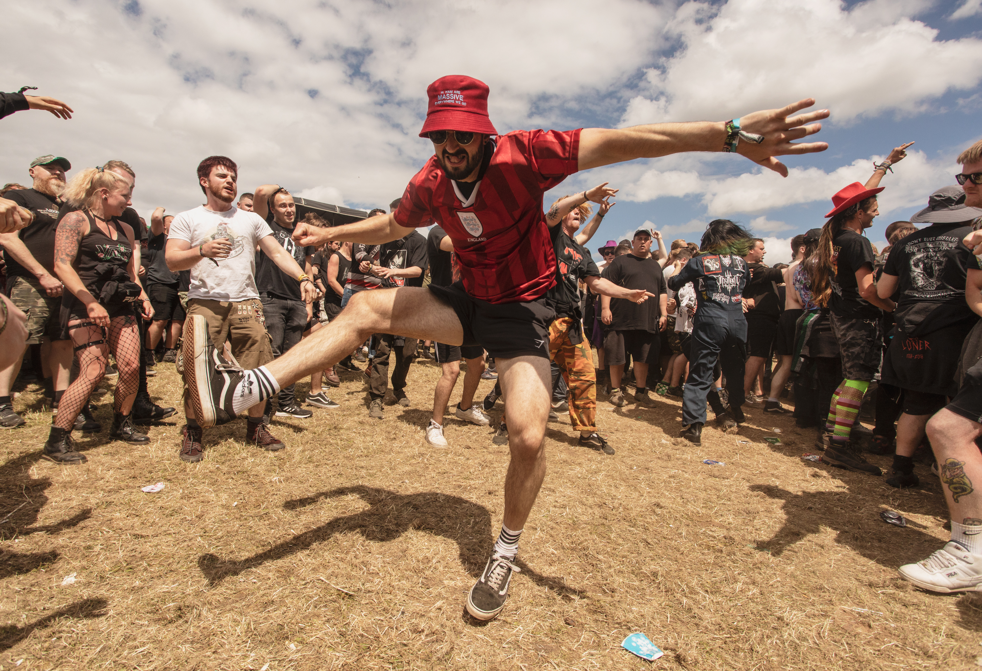 Mosh pit at Malevolence