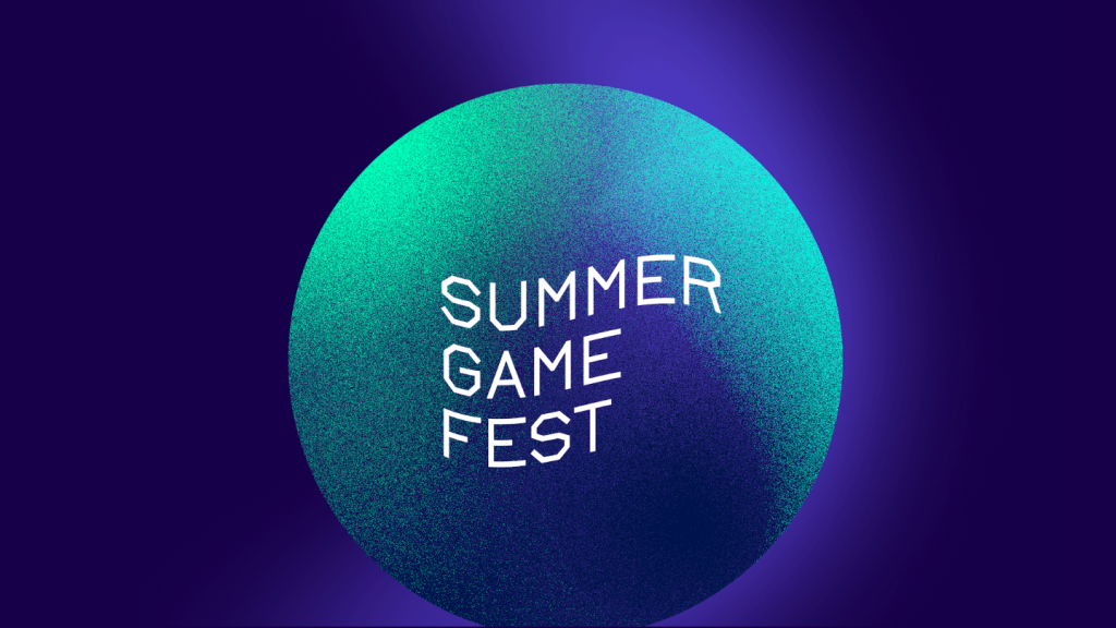 Summer Game Fest Logo - A sphere with green splotches on it and the text "Summer Game Fest"