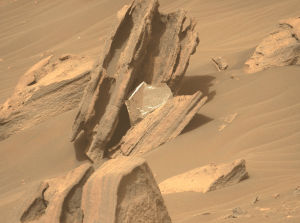 NASA's Perseverance rover unexpectedly found a piece of thermal blanket from the spacecraft that carried it to Mars.