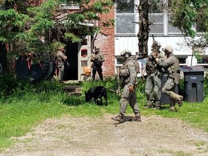 Canadian police raided two properties in Quebec they suspect of being connected to members of the neo-Nazi terrorist organization, Atomwaffen Division.