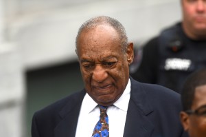 Bill Cosby departs the Montgomery County Courthouse on the first day of sentencing in his sexual assault trial on September 24, 2018 in Norristown, Pennsylvania. (Mark Makela/Getty Images)