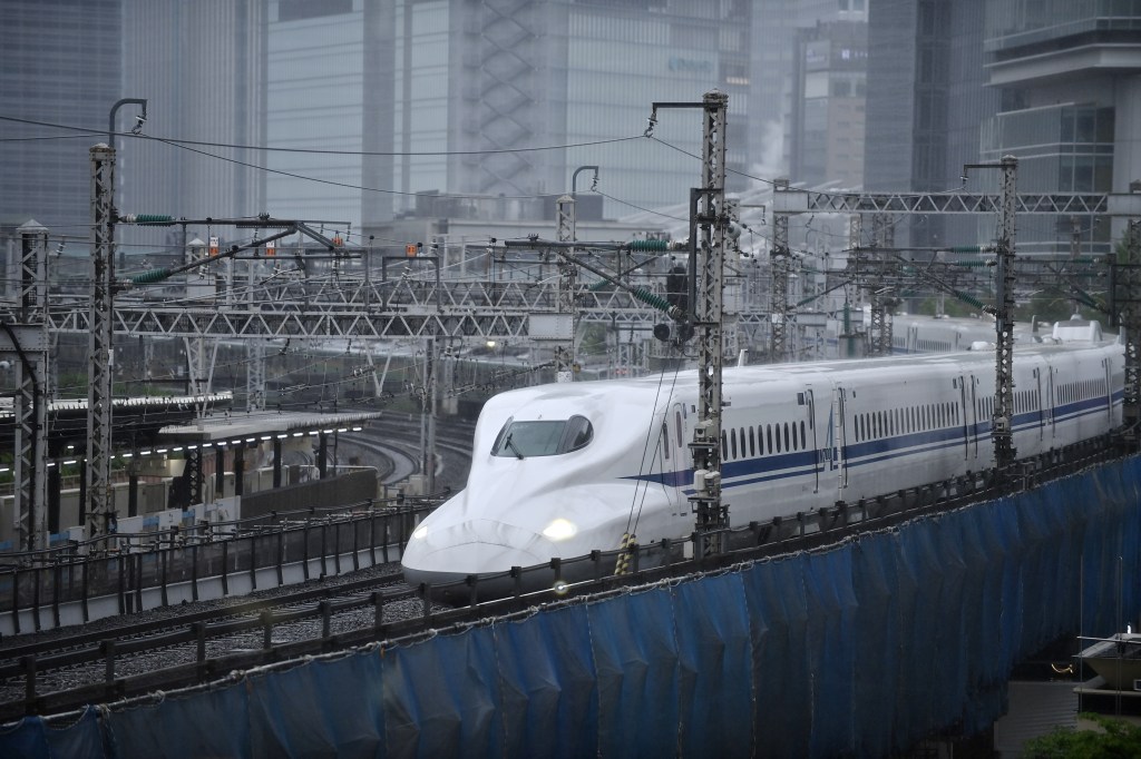 Japanese bullet train