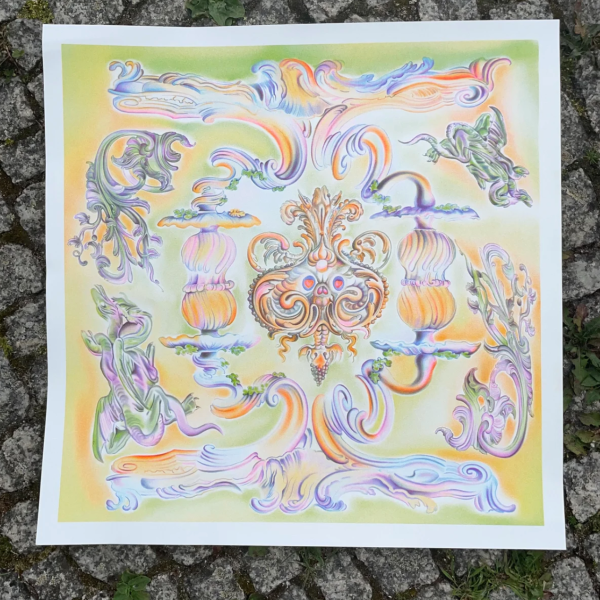 Goblin Mode Acid Trip Riso Print