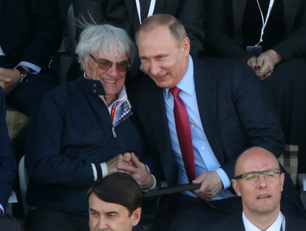 bernie ecclestone vladimir putin