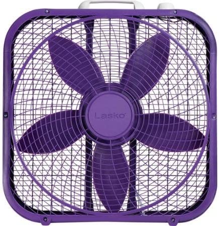 Lasko Cool Colors 20" 3-Speed Box Fan