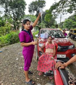 India, floods, hospital, cancer