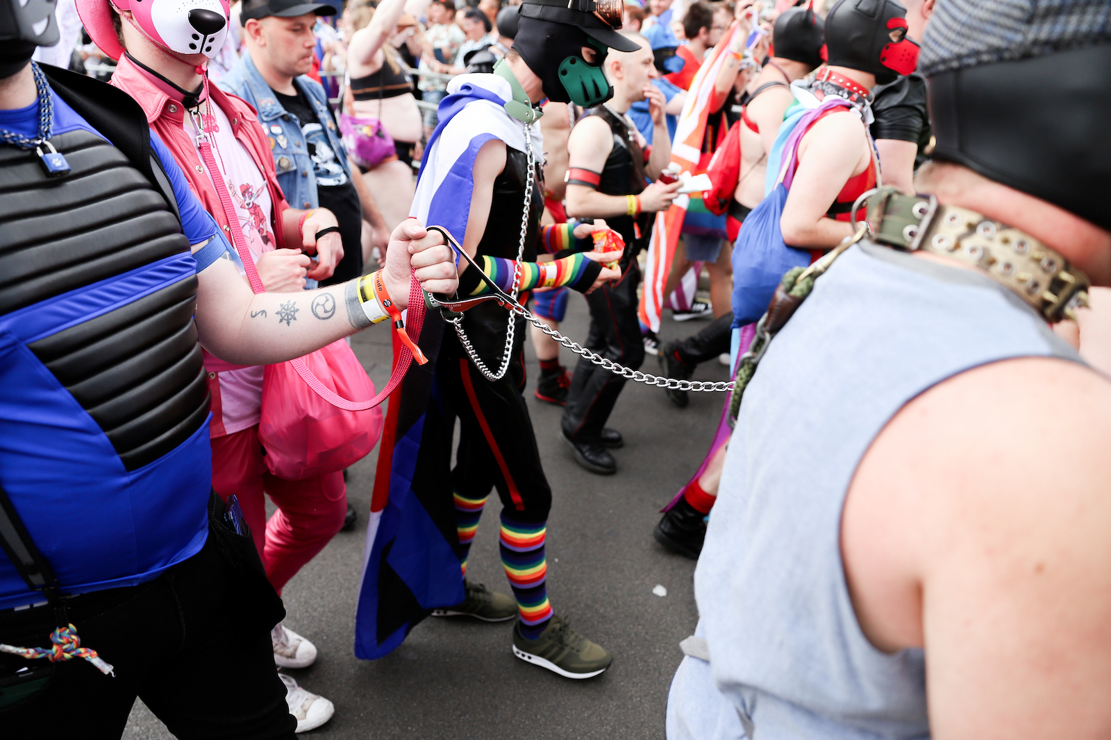 The pup parade at London Pride 2022