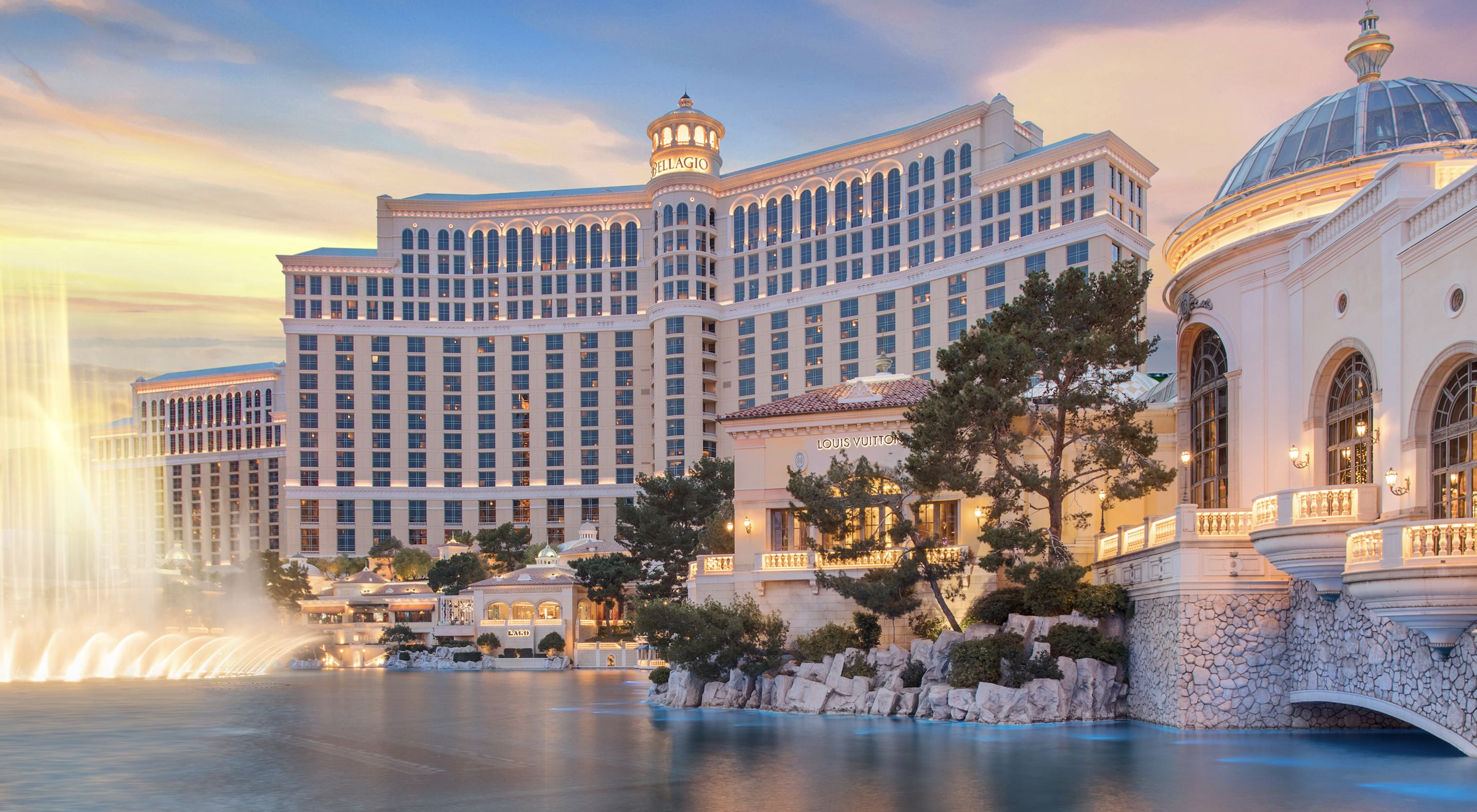 the Bellagio hotel in Las Vegas