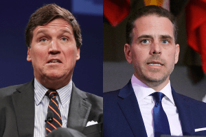 Tucker Carlson and Hunter Biden, wh