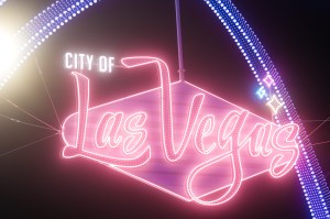 City of Las Vegas Neon Sign photographed by Jett Lara