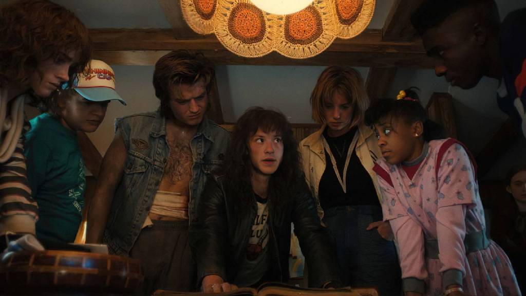 An image from the TV show Stranger Things