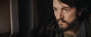 A screemshot of Diego Luna from the trailer for Andor