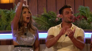 Ekin-Su and Davide on Love Island