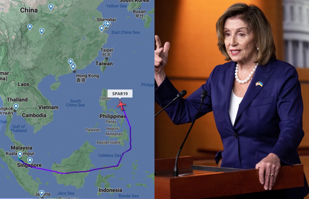 Nancy Pelosi’s Plane Is the Most Tracked Aircraft Online Right Now