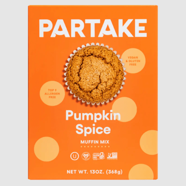 Partake Foods Pumpkin Spice Muffin Baking Mix