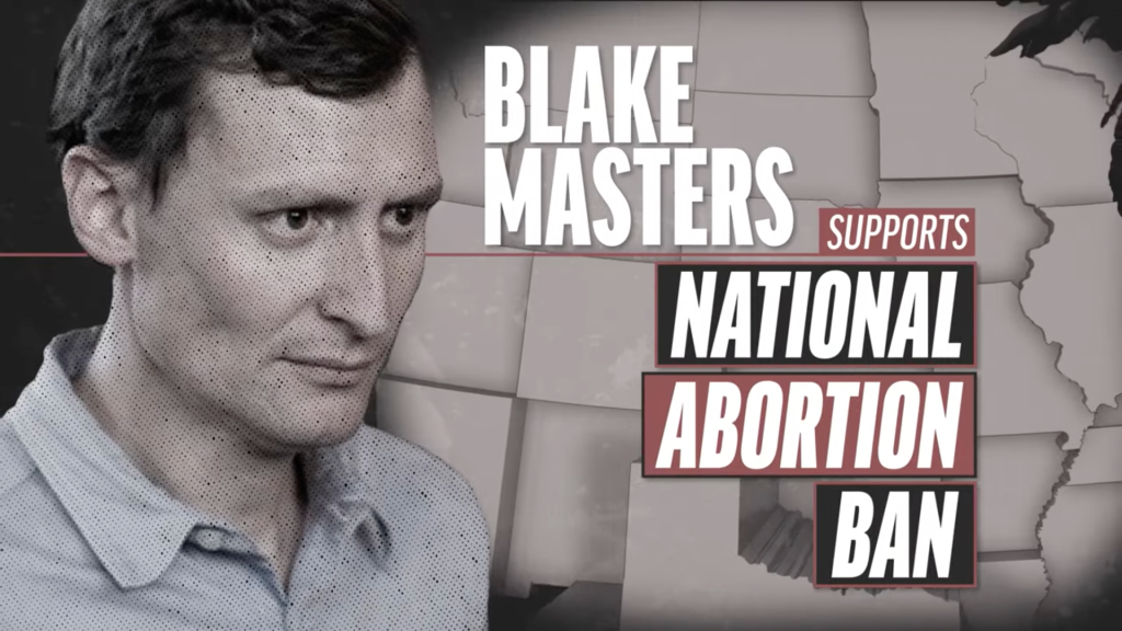 Democrats have launched ads in key elections blasting Republicans for opposing legal abortion. (Arizona Senate ad from the Democratic super PAC Senate Majority PAC)