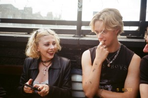 Heather and Hugo from Pale Waves at the Hawley Arms