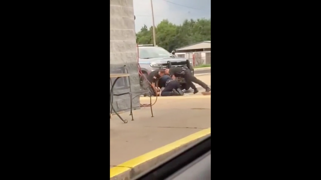 ​Video captured police in Arkansas repeatedly beating a man on Sunday morning.