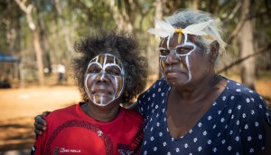 Carol Marie Puruntatmeri and Paulina Jedda Puruntatmeri, traditional owners who gave evidence before the Federal Court.