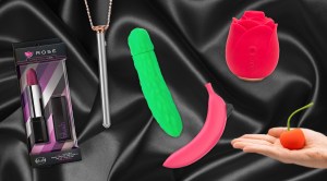 Discreet Vibrators that look like bananas and pickles and roses