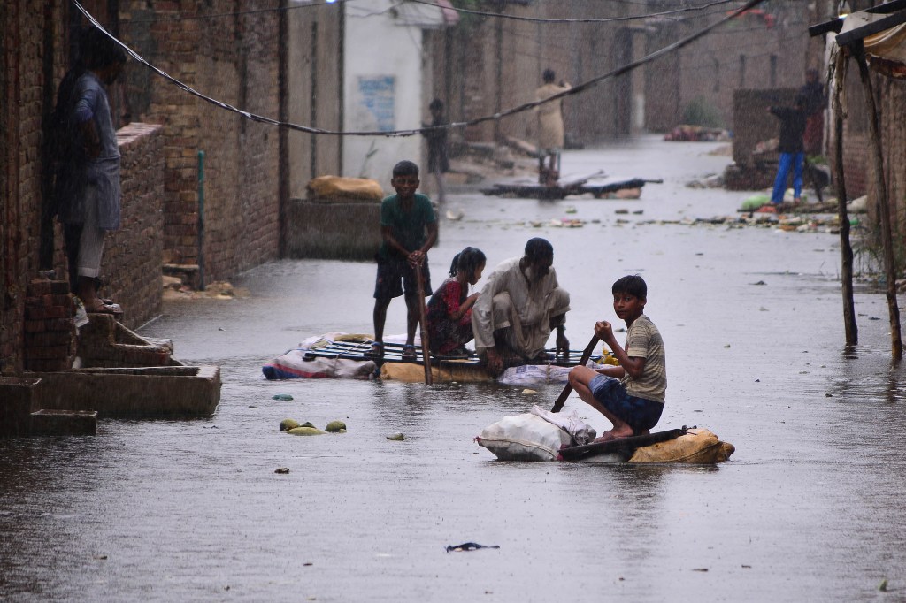 floods, climate change, Pakistan