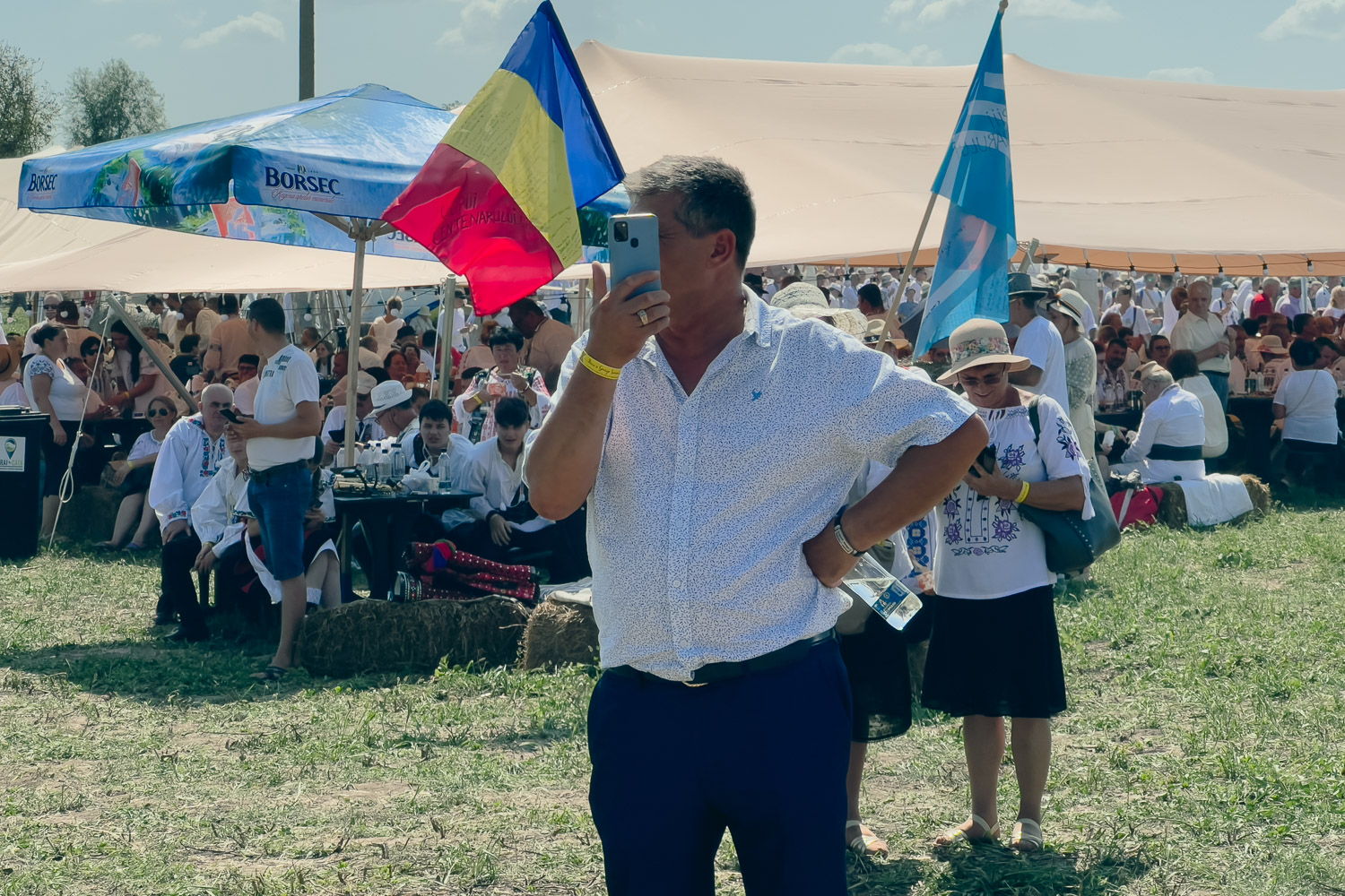 George Simion Ilinca Munteanu partidul AUR nunta Maciuca Valcea filmare