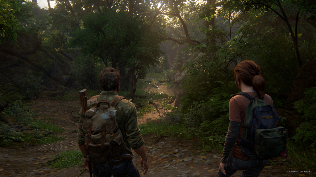 A screen shot from the video game 'The Last of Us'