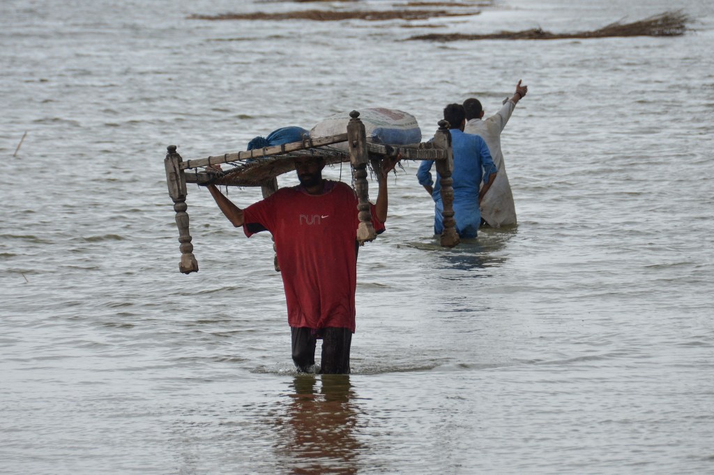 floods, climate change, climate catastrophe, Pakistan