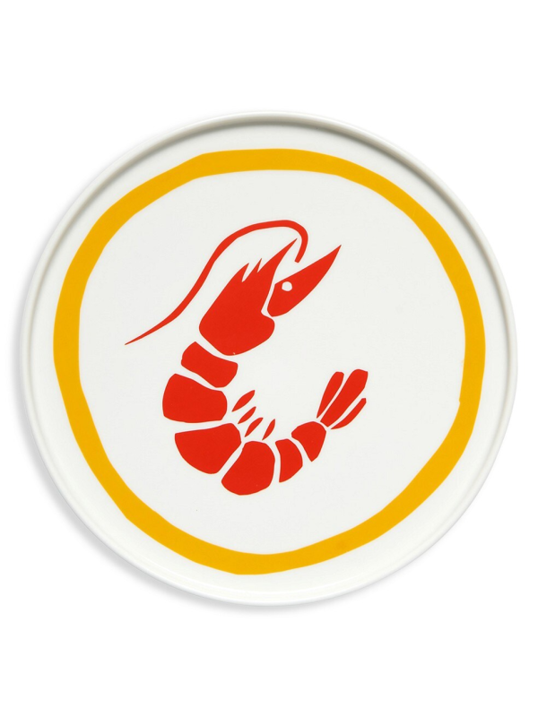 prawn dinner plate