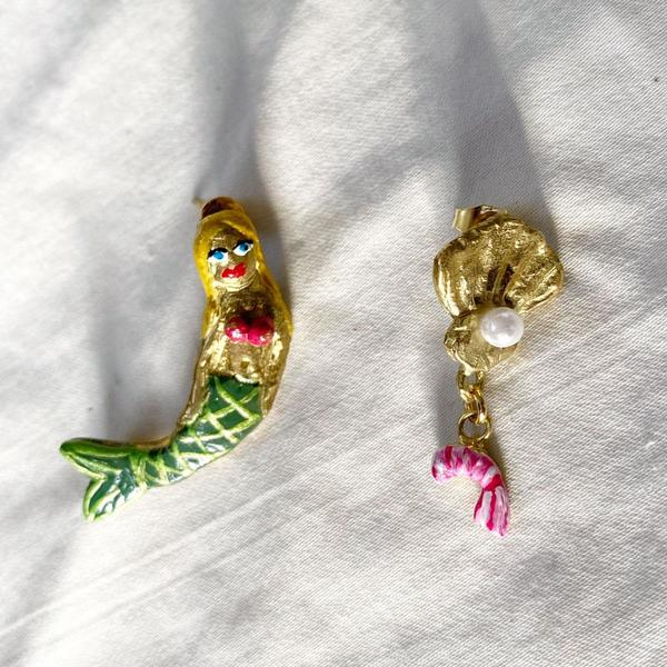 Susan Alexandra Mermaid earrings