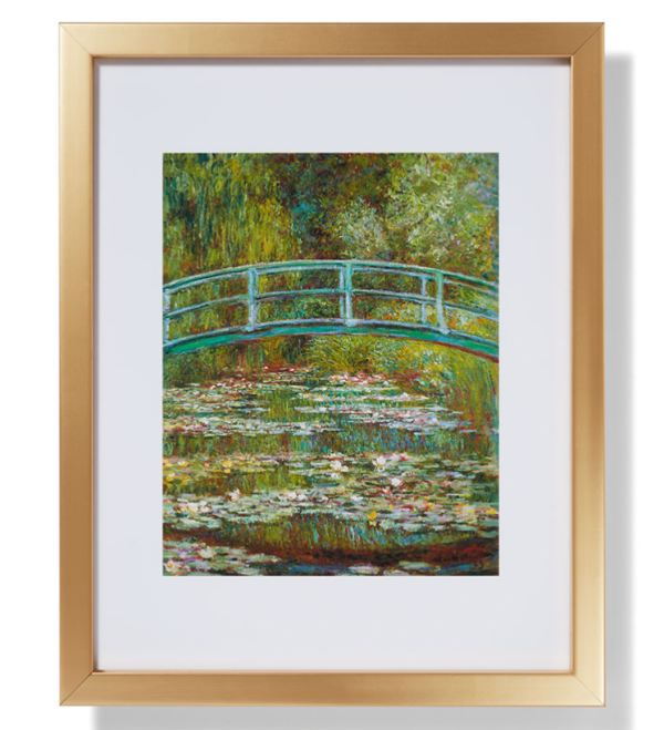 Monet: Bridge over a Pond of Water Lilies