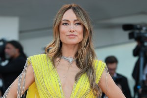 American actress and filmmaker Olivia Wilde appears at the Venice International Film Festival on September 5th, 2022.