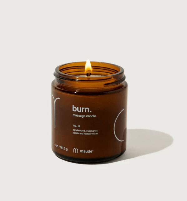 Burn No. 3 Massage Candle