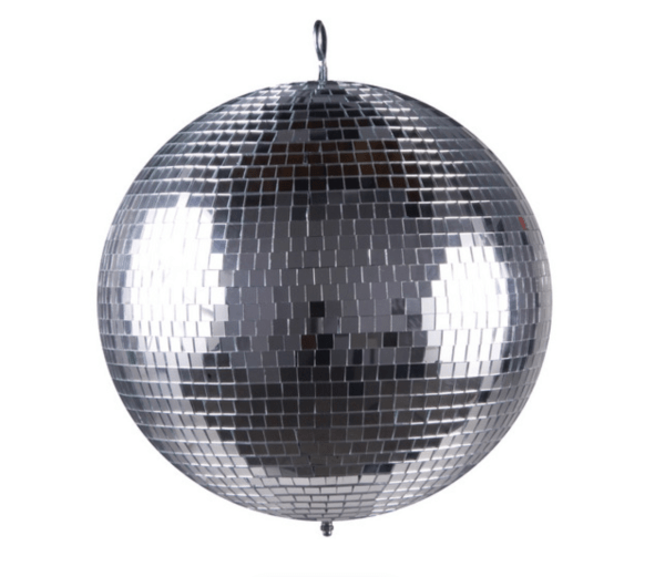 12" Glass Mirror Ball