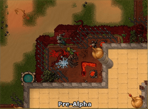 A screen shot from the video game Tibia