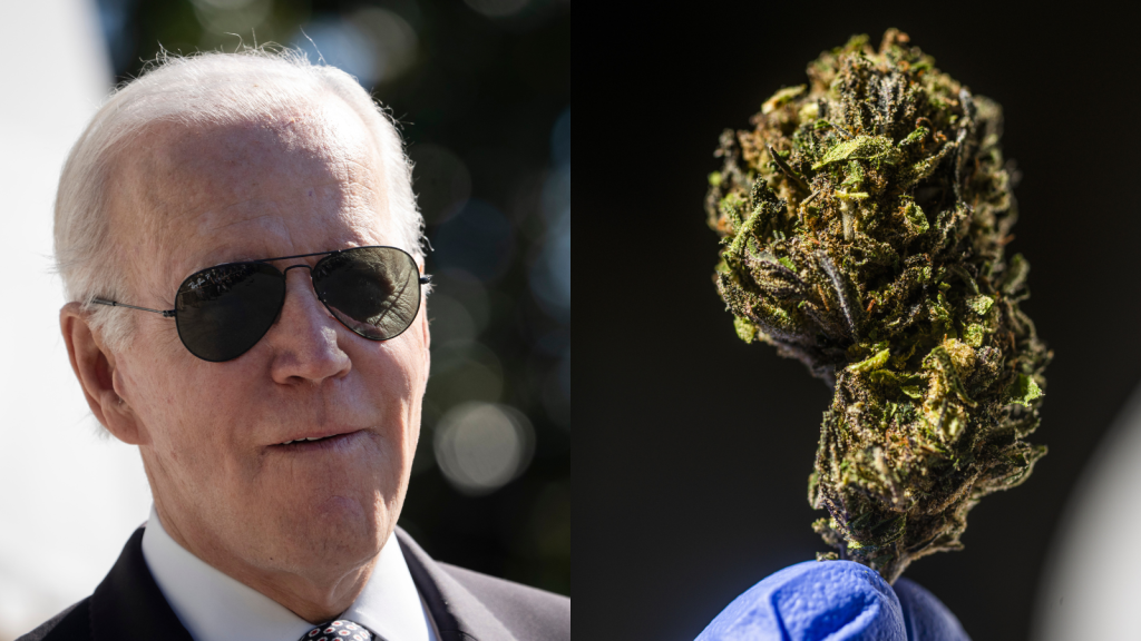 ​Joe Biden cannabis justice annuler condamnation weed marijuana