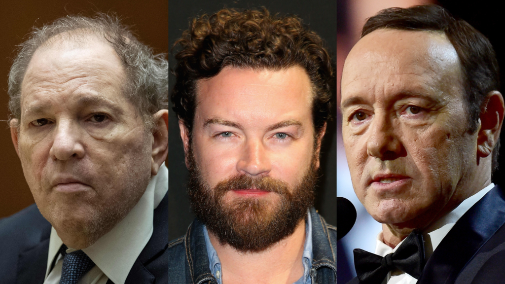 Harvey Weinstein, Danny Masterson, and Kevin Spacey,​​ are all on trial for alleged sexual abuse.