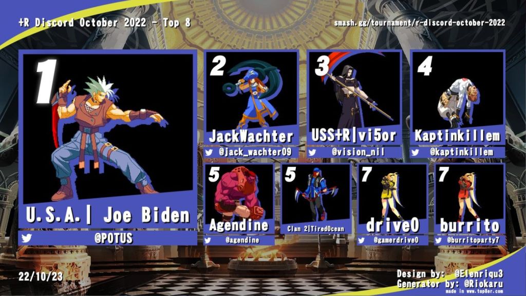 ‘Joe Biden’ Is Killing It on the Fighting Game Circuit