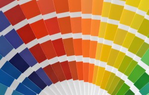 Paint swatches. Getty Images