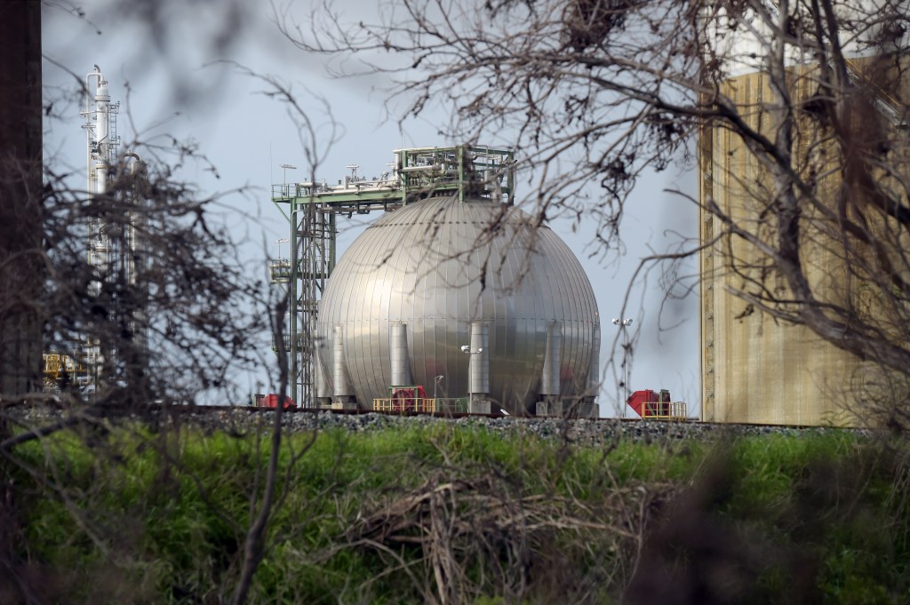 Gas plant in Western Australia