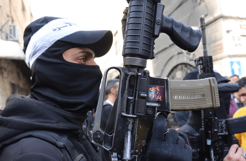 israeli election palestinian fighters lions den jenin nablus