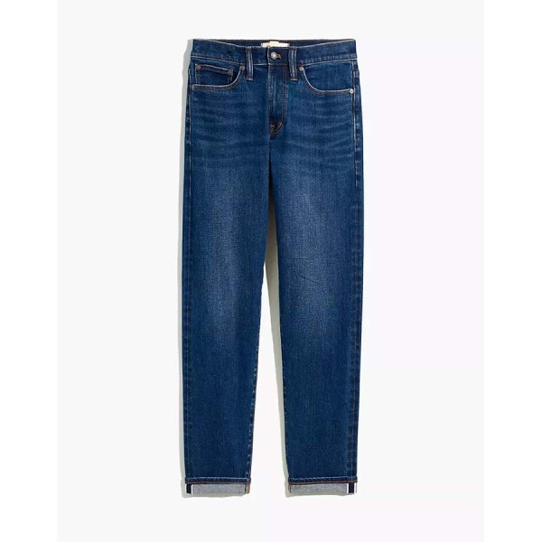 Relaxed Taper Selvedge Jeans in Belcourt Wash