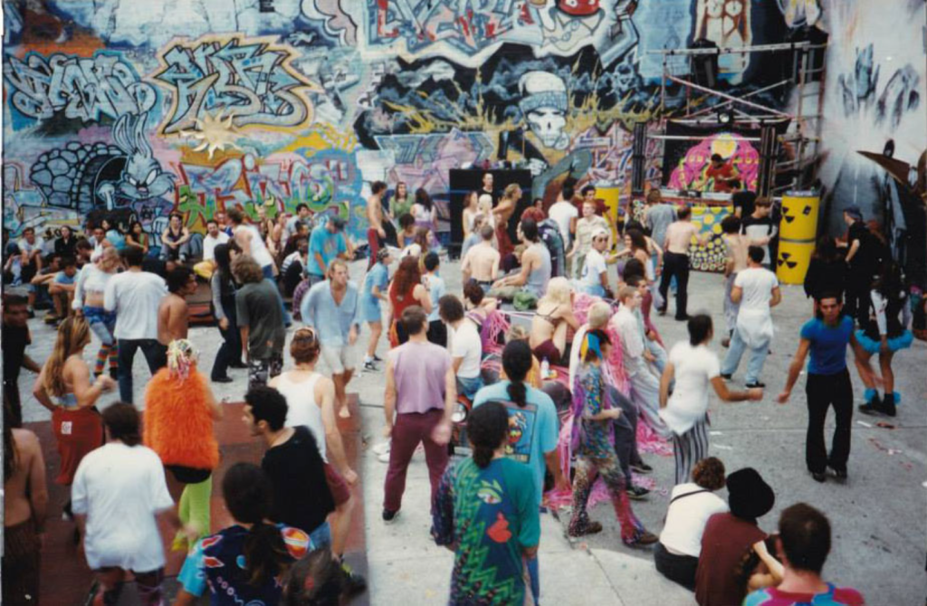 The Graffiti Hall of Fame in the 90s