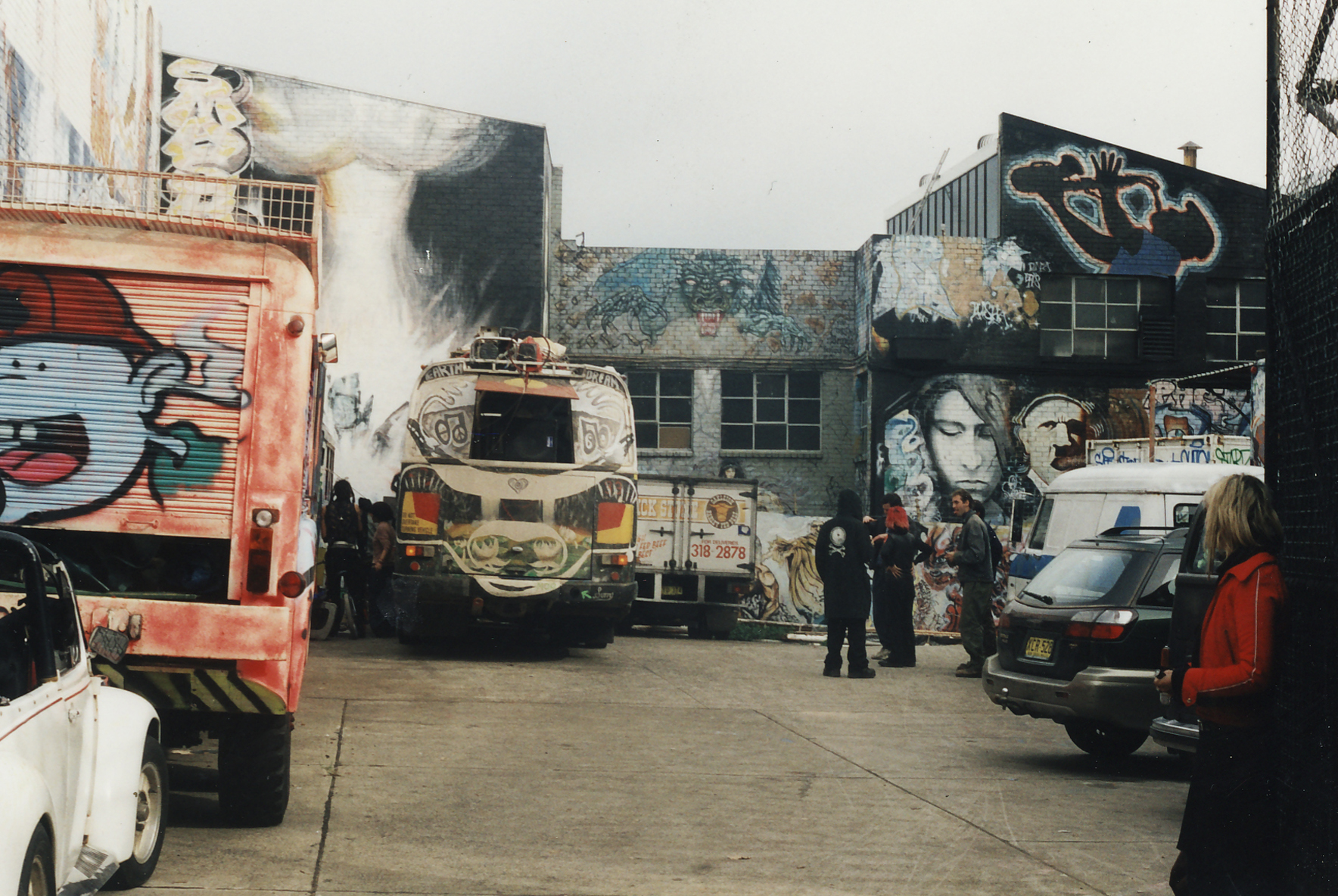 Graffiti Hall of Fame in 2001 (Photo provided by Pete Strong)